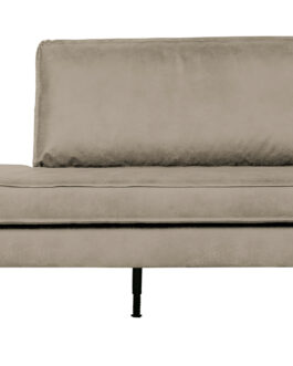 BePureHome Daybed Rodeo Rechts – Elephant Skin