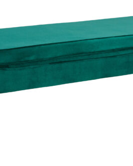 Artistiq Bankje ‘Ignacio’ Velvet, 142cm, kleur groen