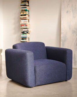 Kave Home Fauteuil ‘Neom’ kleur Donkerblauw