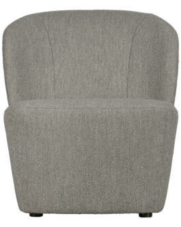 vtwonen Fauteuil ‘Lofty’ Bouclé, kleur Grijs