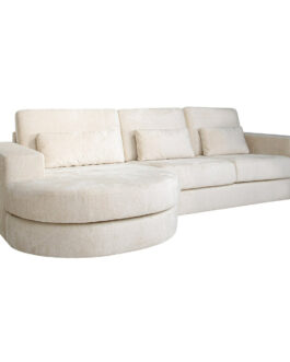 Richmond Loungebank Felix Chenille – Wit