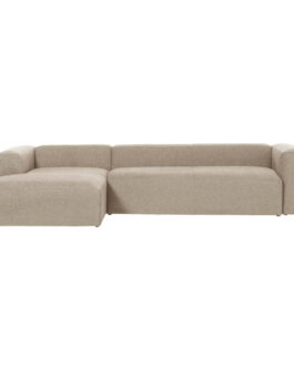 Kave Home 4-zits Loungebank Blok 330cm – Beige