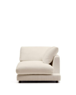 Kave Home Chaise Longue Gala Chenille, Rechts